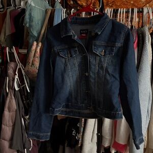 Place Dark Blue Jean Jacket